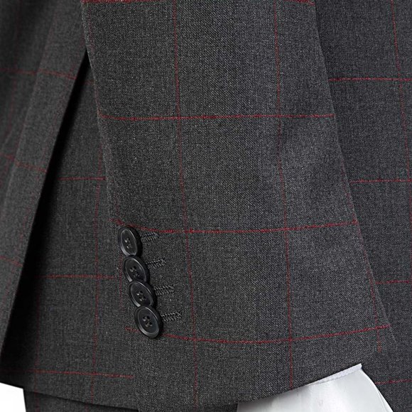 Brand New TWEEN Anthracite Suit (Slim Fit) - Picture 3 of 4